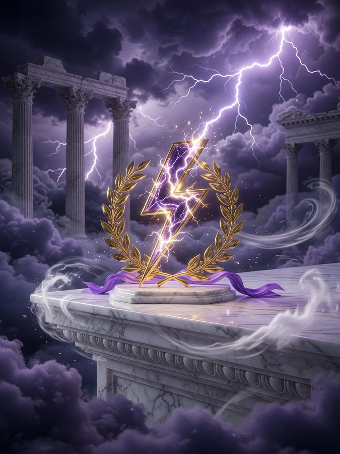Olympus Storm Reels — Greek Gods Olympus game art