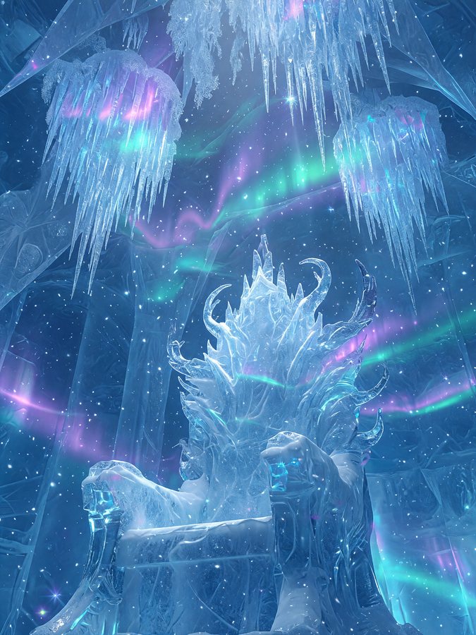 Ice Queen's Palace — Crystal Ice Palace game art